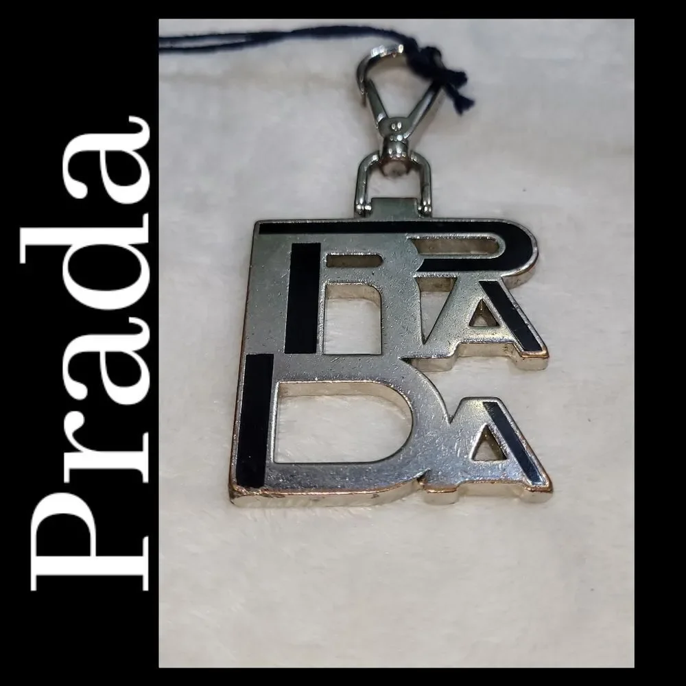 Prada Key Chain with Box Authentic - Picture 1 of 12